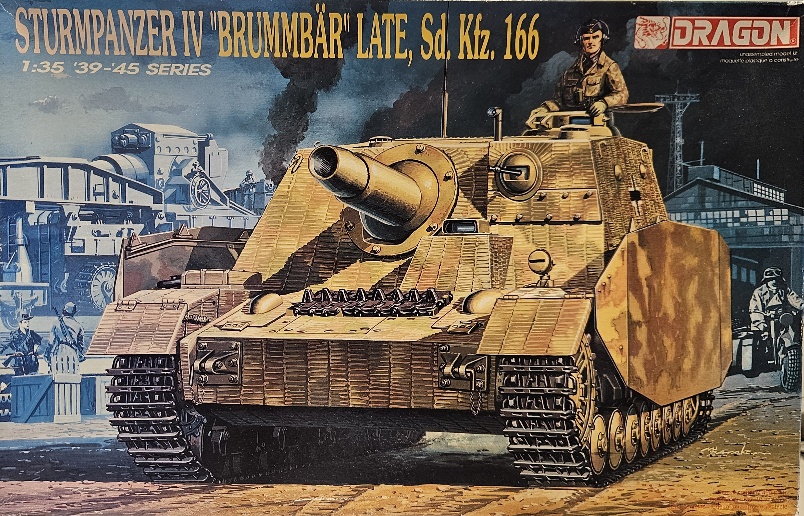 1 Dragon 6026 Sturmpanzer IV "Brummbär" Late Sd.Kfz.166 1/35