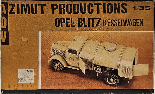 5 ADV Azimut 35136 Opel Blitz Kesselwagen Conversion Set 1/35