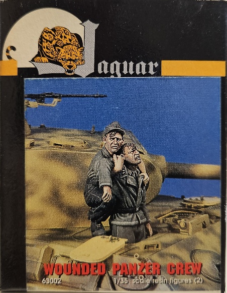 Jaguar 63002 WoundedPanzer Crew (2 resin figures) 1/35