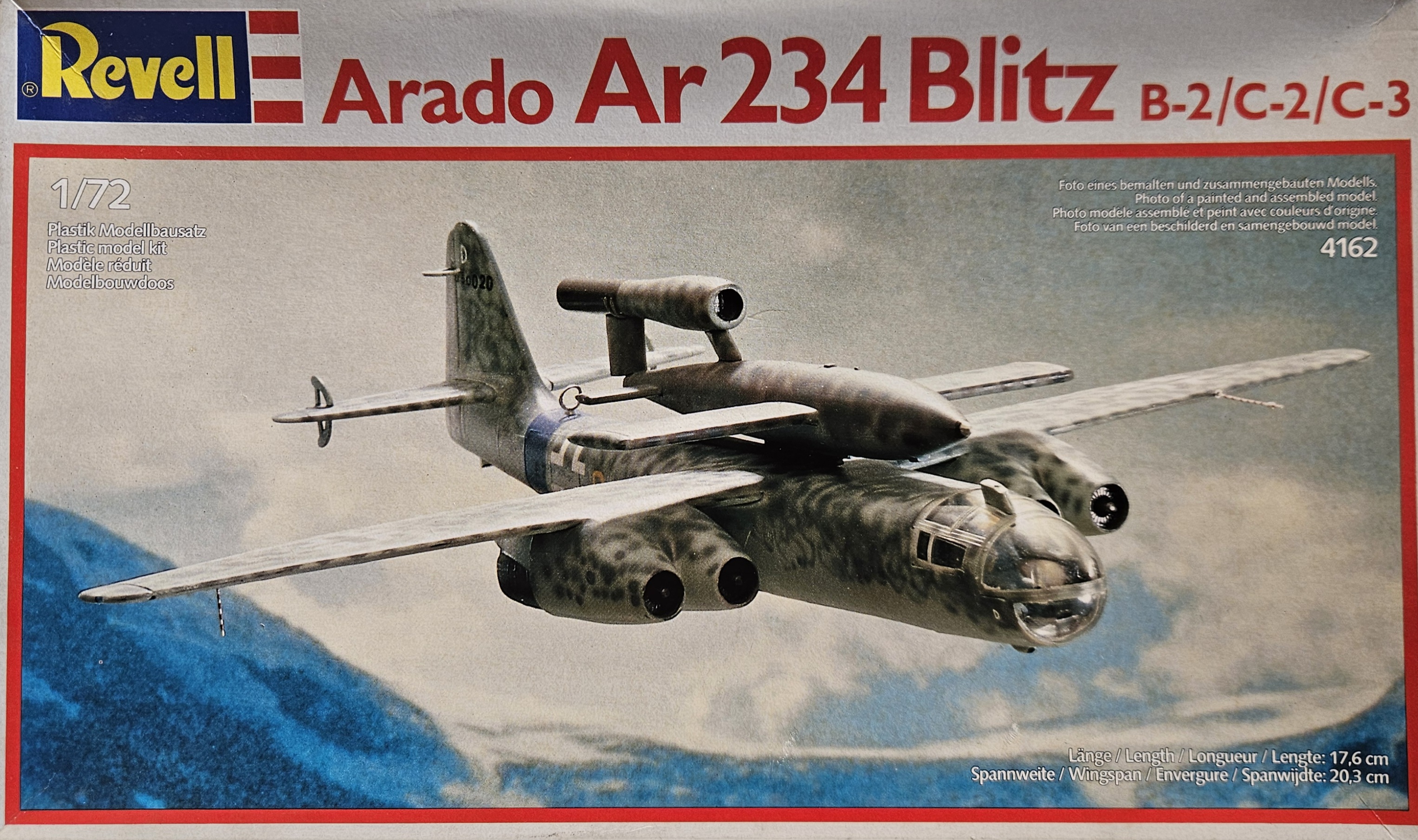 Revell 4162 Arado Ar 234 Blitz B-2/C-2/C-3 1/72