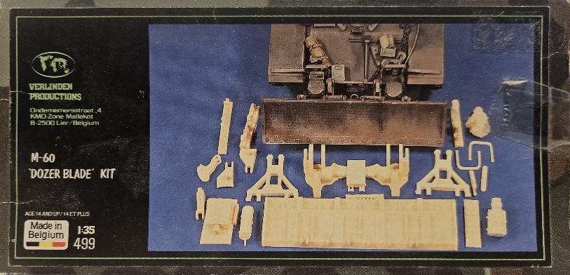 5 Verlinden Productions 499 M-60 'Dozer Blade' Kit 1/35