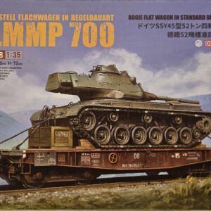 T-Model  TK 3508 RLMMP 700 Bogie Flat Wagon in Standard Design SST45 1952-1991 1/35