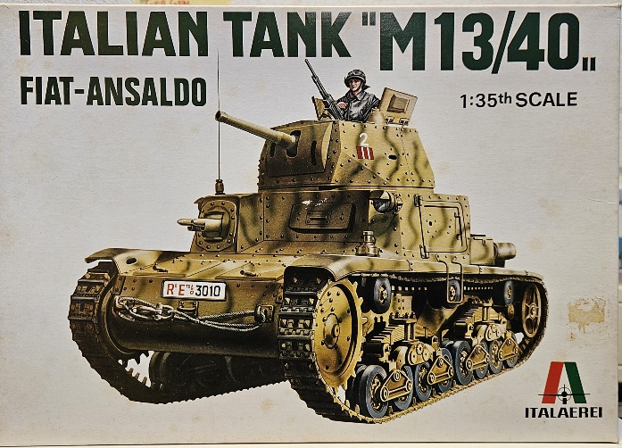 Italeri 213 Italian Tank "M13/40" 1/35
