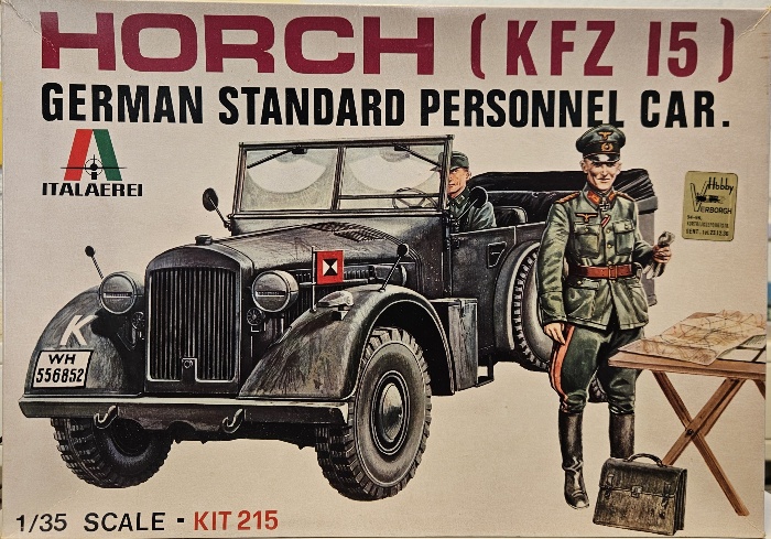 Italeri 215 Horch (Kfz. 15) German Standard Personnel Car. 1/35