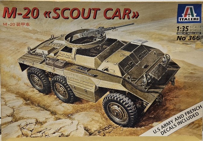 Italeri 366 M-20 Scout Car 1/35