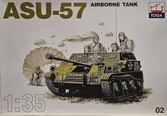 1 Toga 02 ASU-57 Airborne Tank 1/35