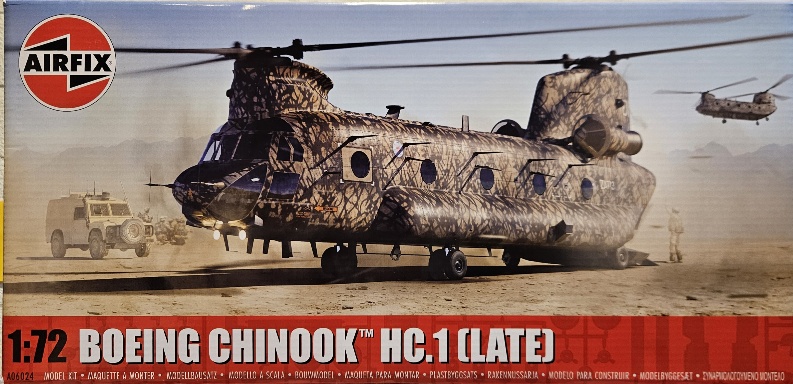 04 Airfix A06024 Boeing Chinook HC.1 (Late) 1/72