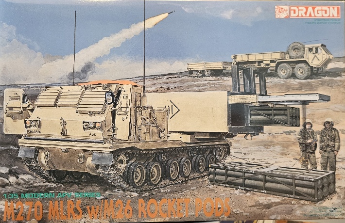 Dragon 3523 M270 MLRS w/M26 Rockets Pods 1/35