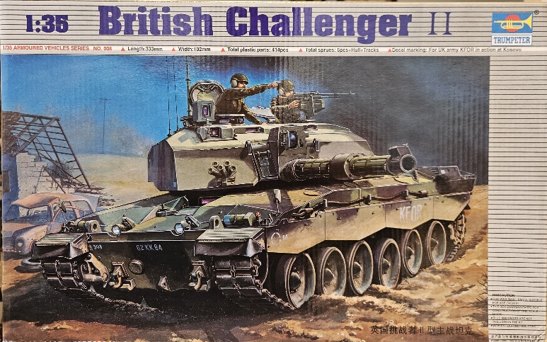 Trumpeter 00308 British Challenger II 1/35