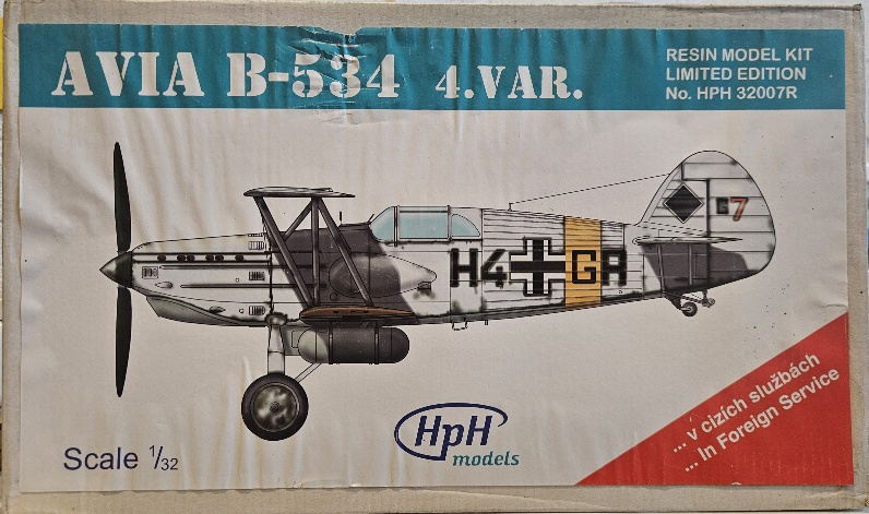 HpH Models HPH 32007R Avia B-534 4.VAR. in Foreign Service 1/32