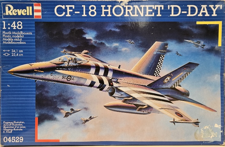2 Revell 04529 CF-18 Hornet 'D-Day' 1/48