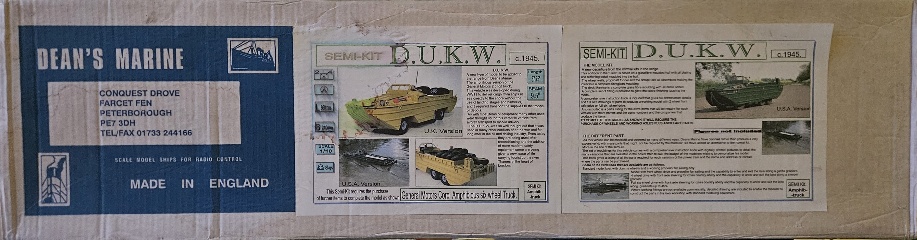 Dean's Marine D.U.K.W. for Radio Control 1/10