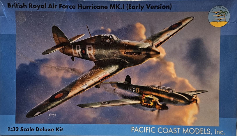 Pacific Coast Models PCM 32010 British Royal Air Force Hurricane MK.I (Early Version) 1/32