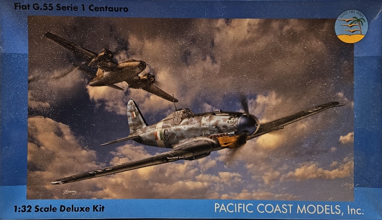 Pacific Coast Models PCM 32007 Fiat G.55 Serie 1 Centauro + Conversion set Fiat G55S Torpedo Fighter 1/32