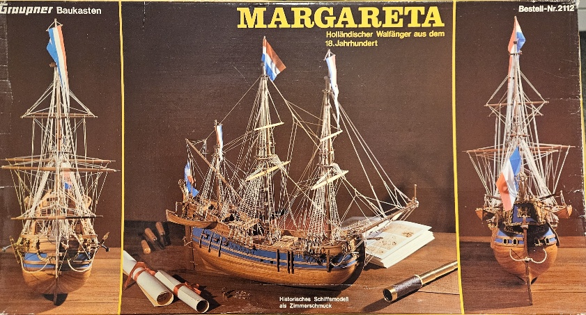 Graupner Baukasten 2112 Hollandse Walvisvaarder "Margareta"  Holländischer Walfänger aus dem 18. Jahrhundert 1/60