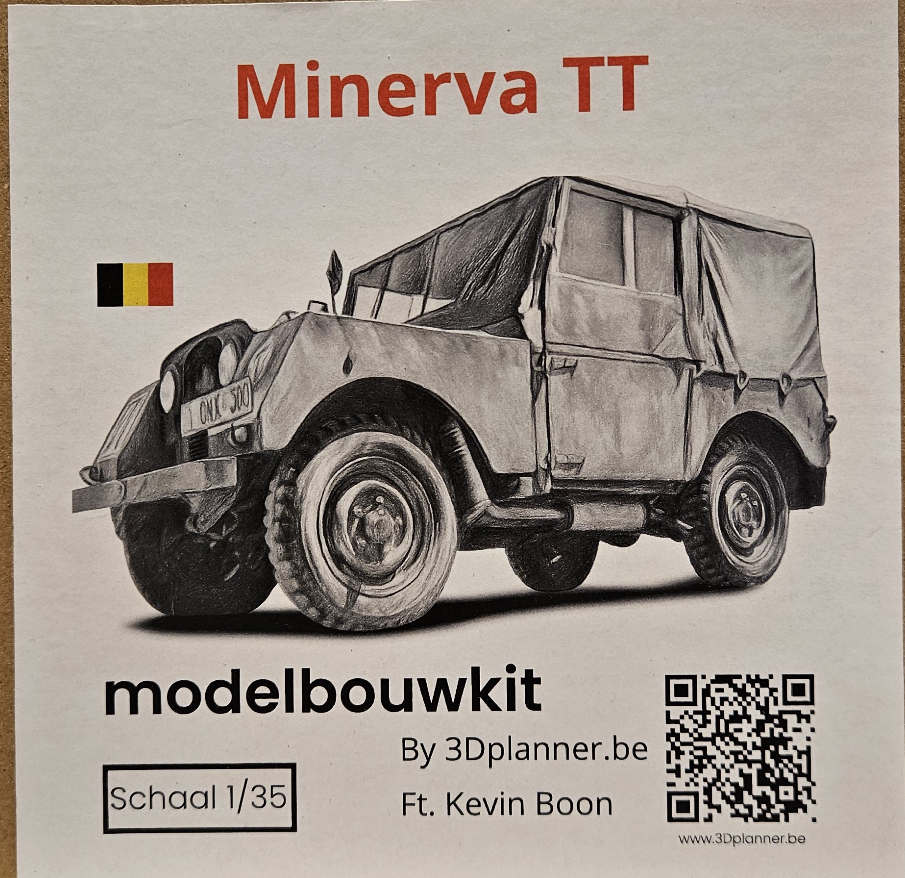 Minerva TT Modelbouwkit & DACO Decal set DCD3505 1/35