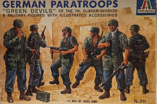 Italeri 311 German Paratroops "Green Devils" 1/35