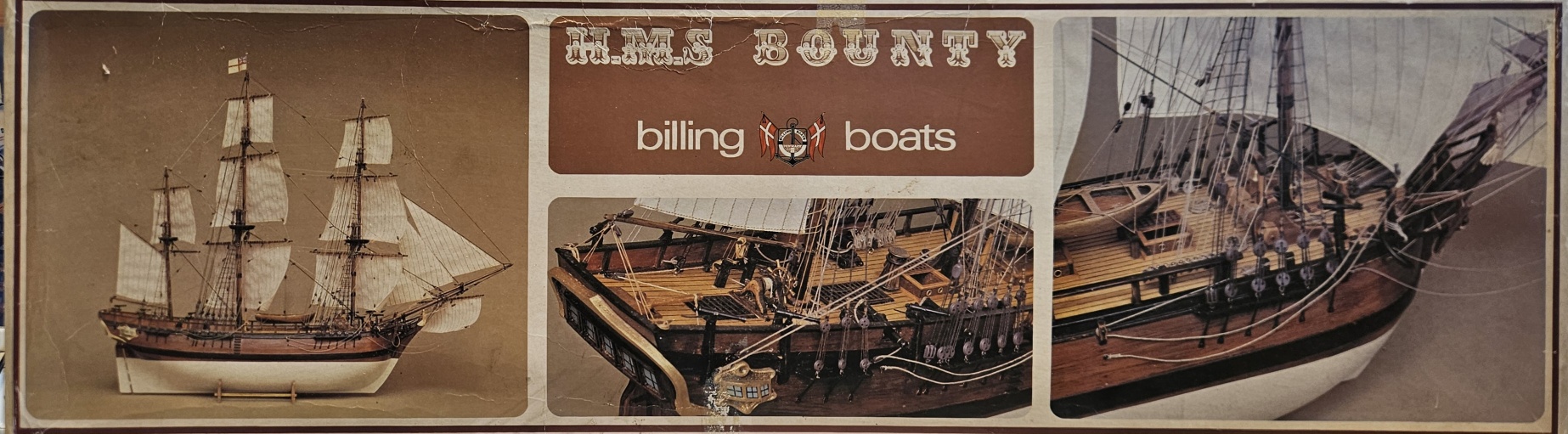 Billing Boats no. 492 H.M.S. Bounty 1/50