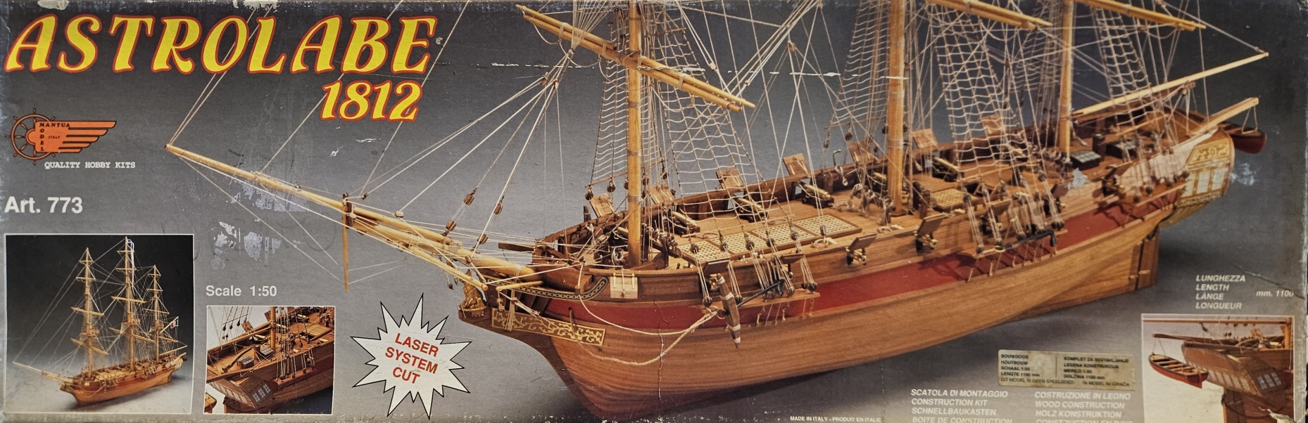 Mantua Model no. 773 Astrolabe 1812 1/50