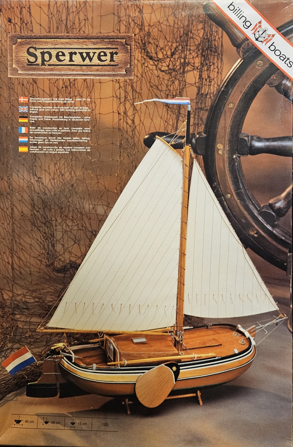 Billing Boats  no. 402 Sperwer 1/23