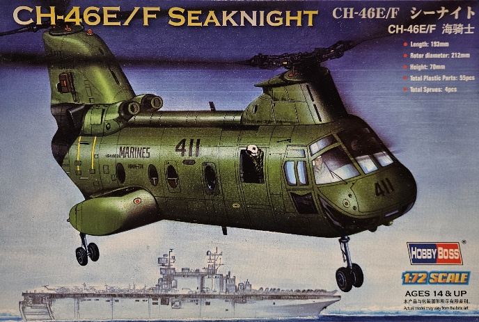 5 Hobby Boss 87223 CH-46E/F Seaknight 1/72