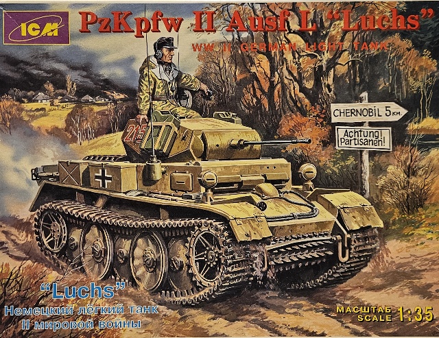 2 ICM 35121 PzKpfw II Ausf. L "Luchs" 1/35