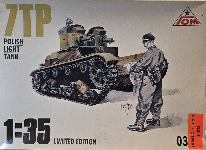 Tom 03 7TP Polish Light Tank 1/35