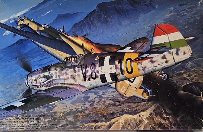 Fujimi 48008 Messerschmitt Bf109G-6 "Hungarian Puma" 1/48