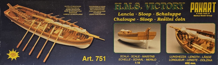Panart 751 H.M.S. Victory Sloop 1/16