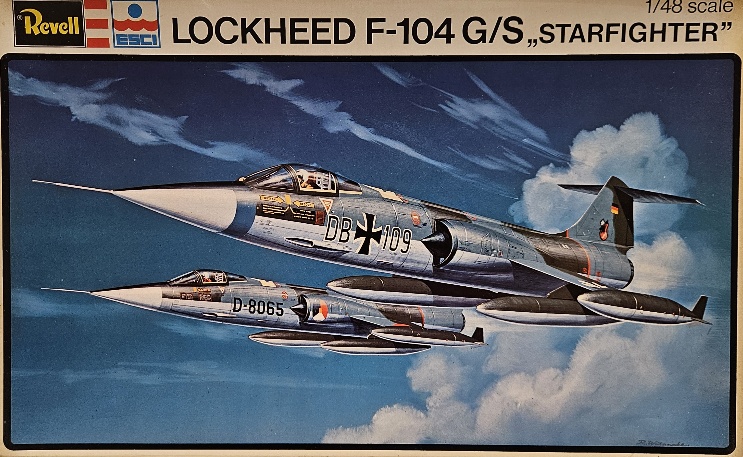 Revell H-2239 Lockheed F-104 G/S Starfighter KLU 1/48
