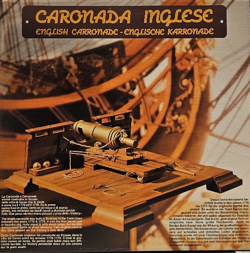 Mantua Model no. 801 Engels Geschut (Nieuwe uitgave) 1/17