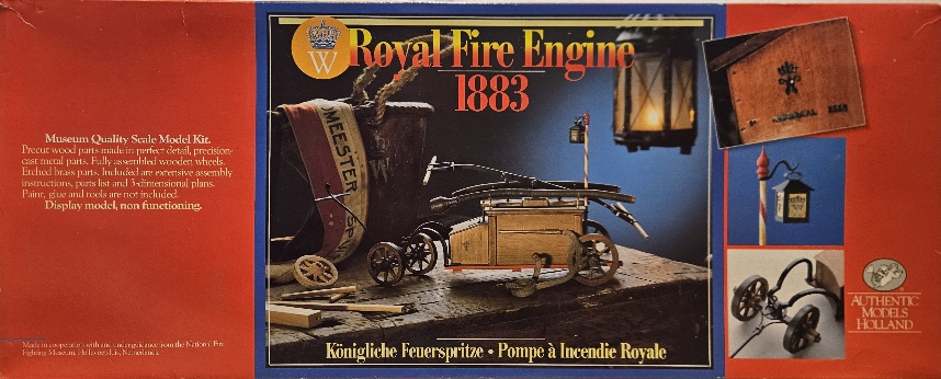 Authentic Models Holland Koninklijke Brandspuit 1883 1/10