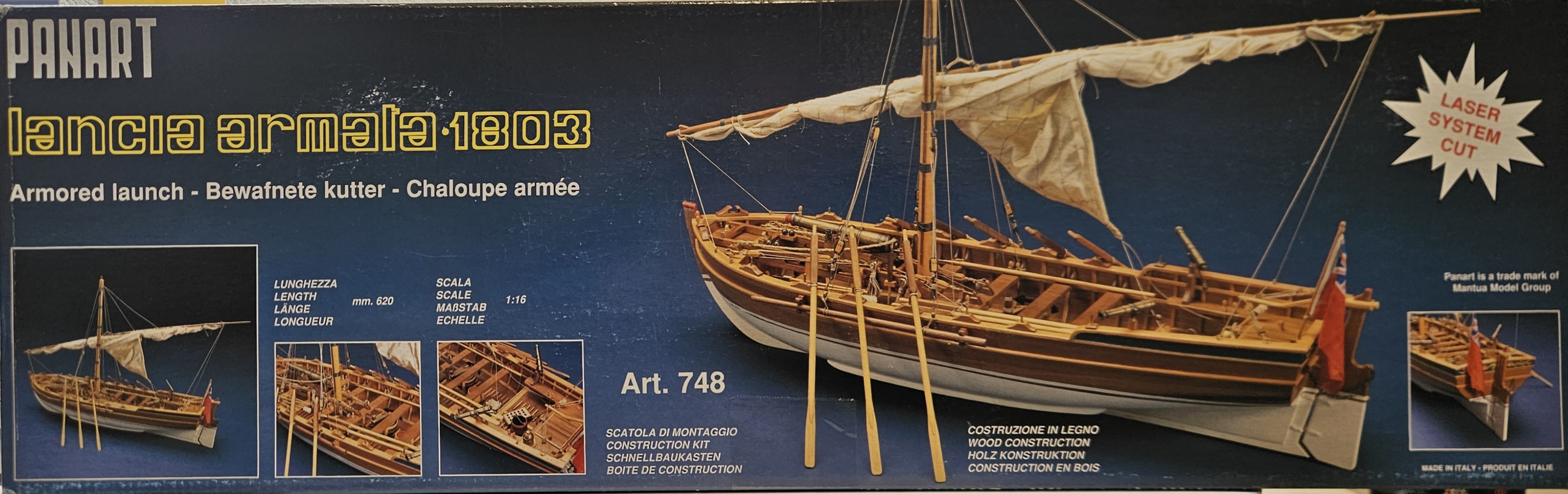 Panart 748 Armored Launch 1/16