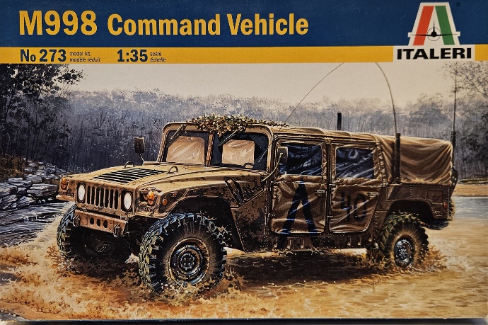 1 Italeri 273 M998 Command Vehicle 1/35