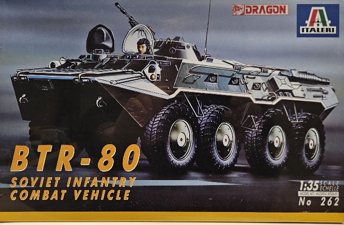 Italeri 262 BTR-80 Soviet Infantry Combat Vehicle 1/35