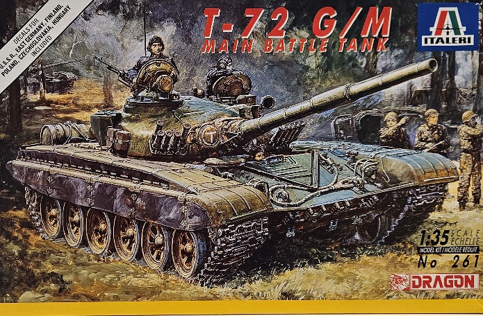 2 Italeri 261 T-72 G / M  Main Battle Tank 1/35