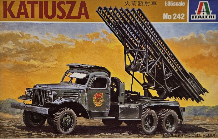 3 Italeri 242 Katiusha 1/35