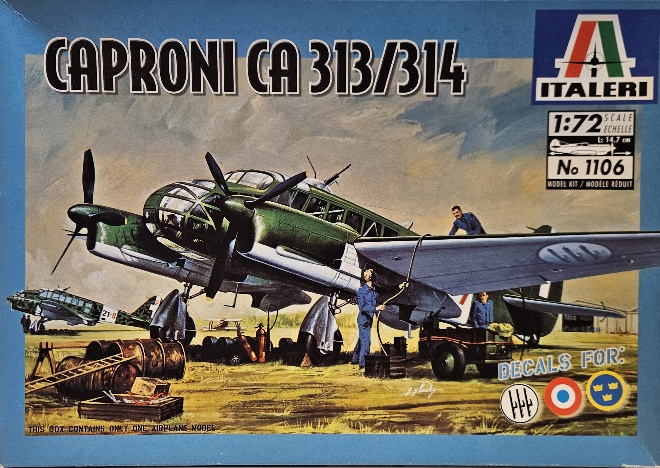 Italeri 1106 Caproni CA- 313 / 314 1/72