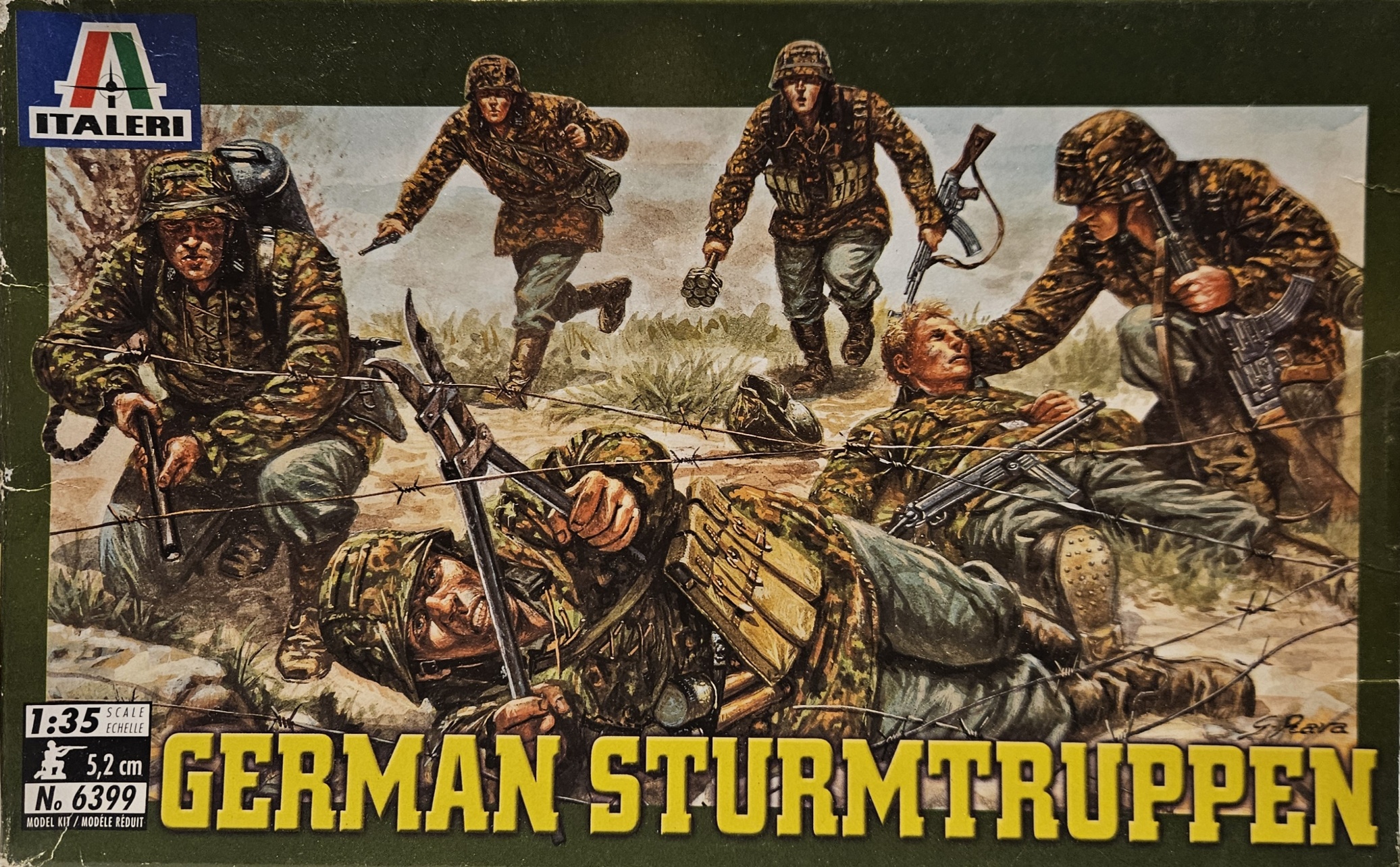 Italeri 6399 German Sturmtruppen 1/35