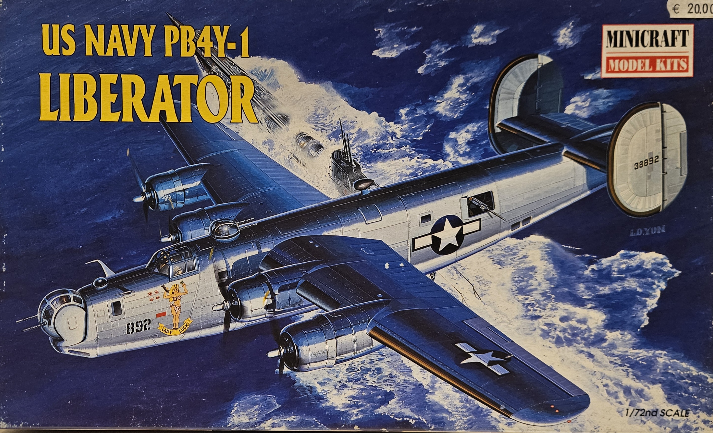 Minicraft 11618 US Navy PB4Y-1 Liberator 1/72