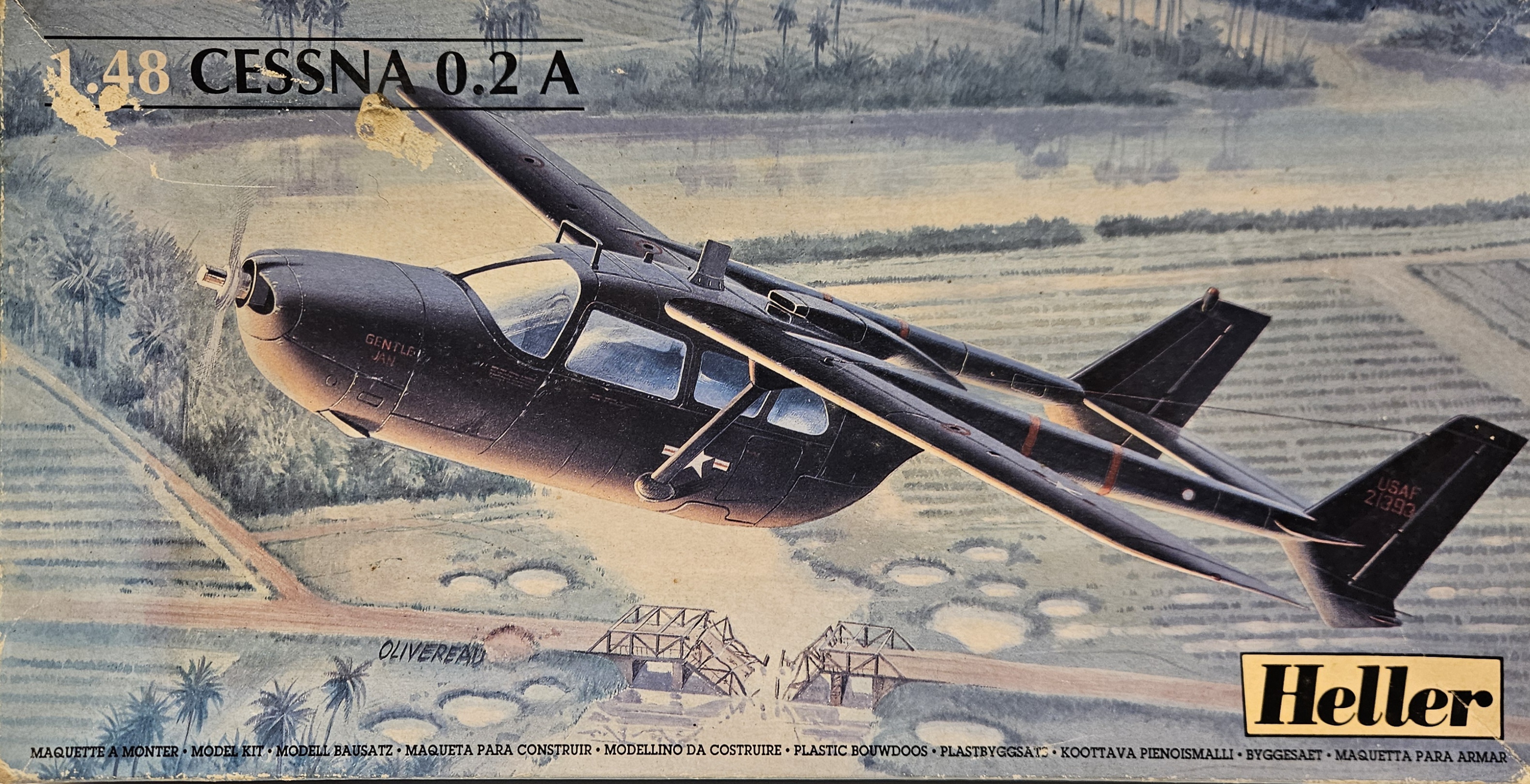 Heller 80408 Cessna 0.2 A 1/48