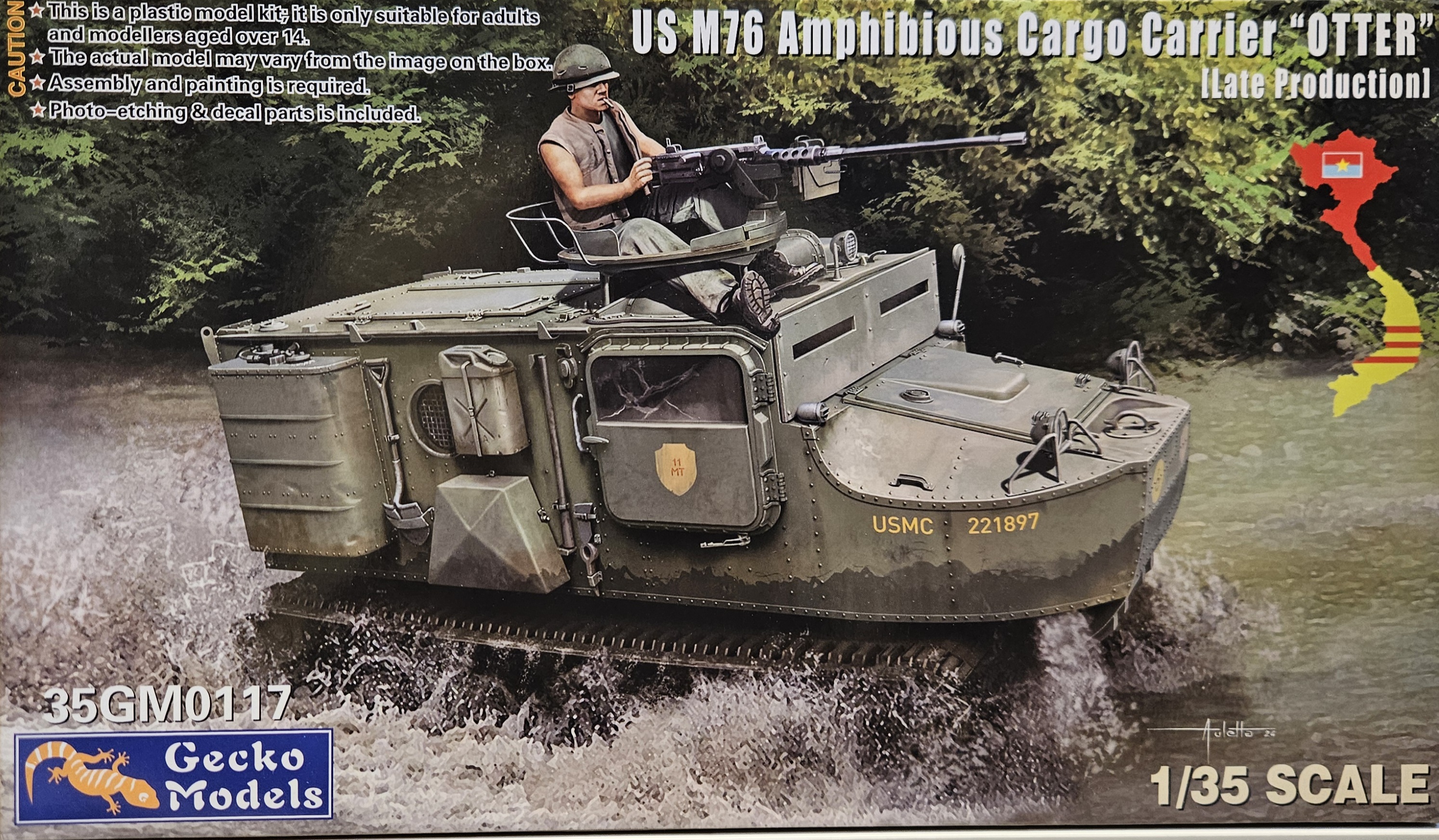 02 Gecko Models 35GM0117 US M76 Amphibious Cargo Carrier "OTTER" (Late Production) 1/35