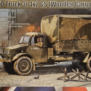 Gecko Models 35GM0153 Bedford OYD Truck 3t 4X2 GS (Wooden Cargo Body) 1/35