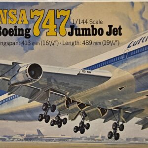 Revell H-176 Lufthansa Boeing 747 Jumbo Jet 1/144