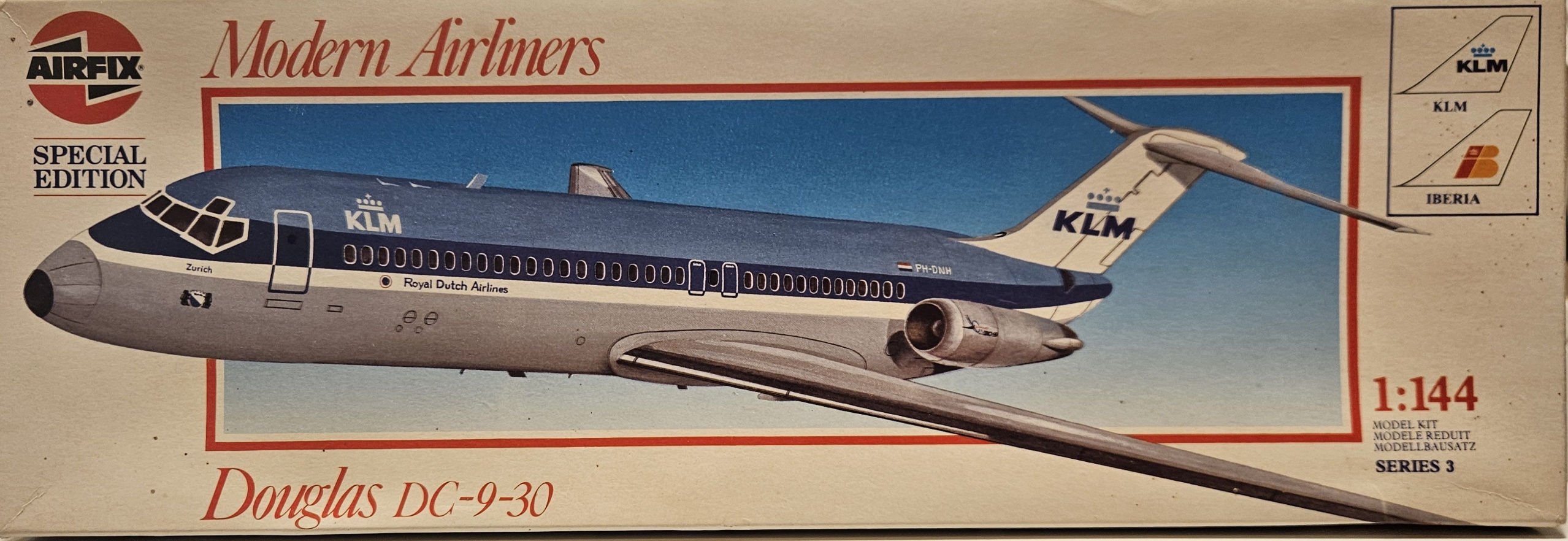 1 Airfix 03182 Douglas DC-9-30 KLM 1/144