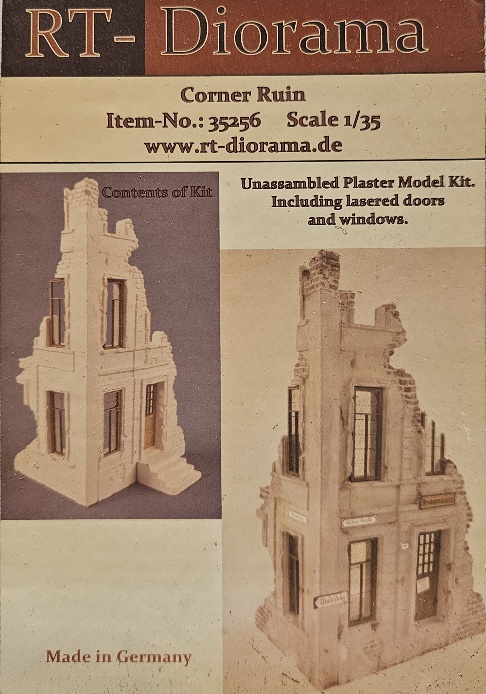 RT-Diorama 35256 RT-Diorama Corner Ruin 1/35