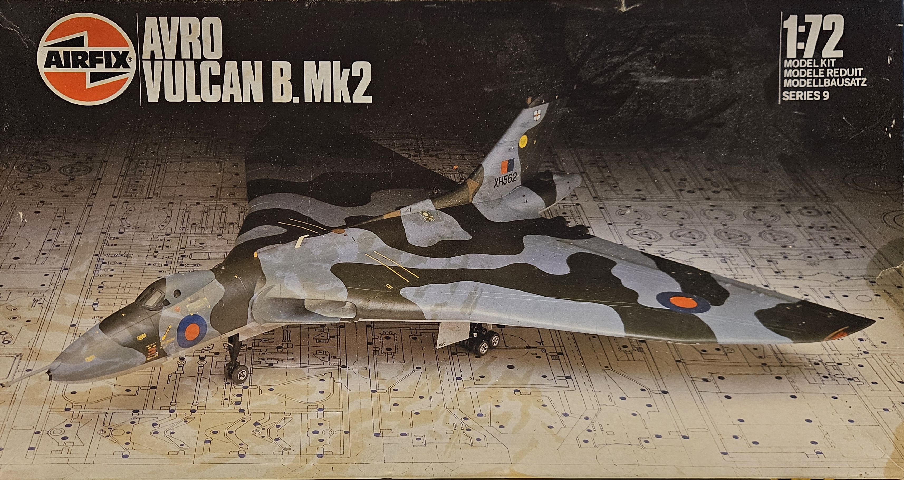 Airfix 9 09002 AVRO Vulcan B.Mk.2 1/72