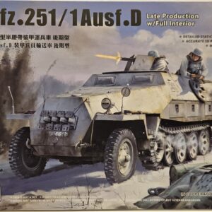 Vespid Models SP-8001 Sd.Kfz.251/1 Ausf.D Late Production w/Full Interior 1/35