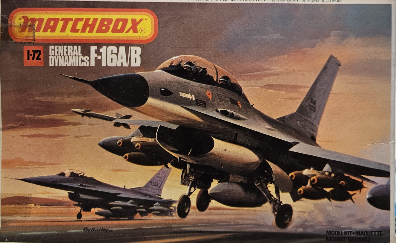3 Matchbox PK-122 General Dynamics F-16A/B KLU decals 1/72
