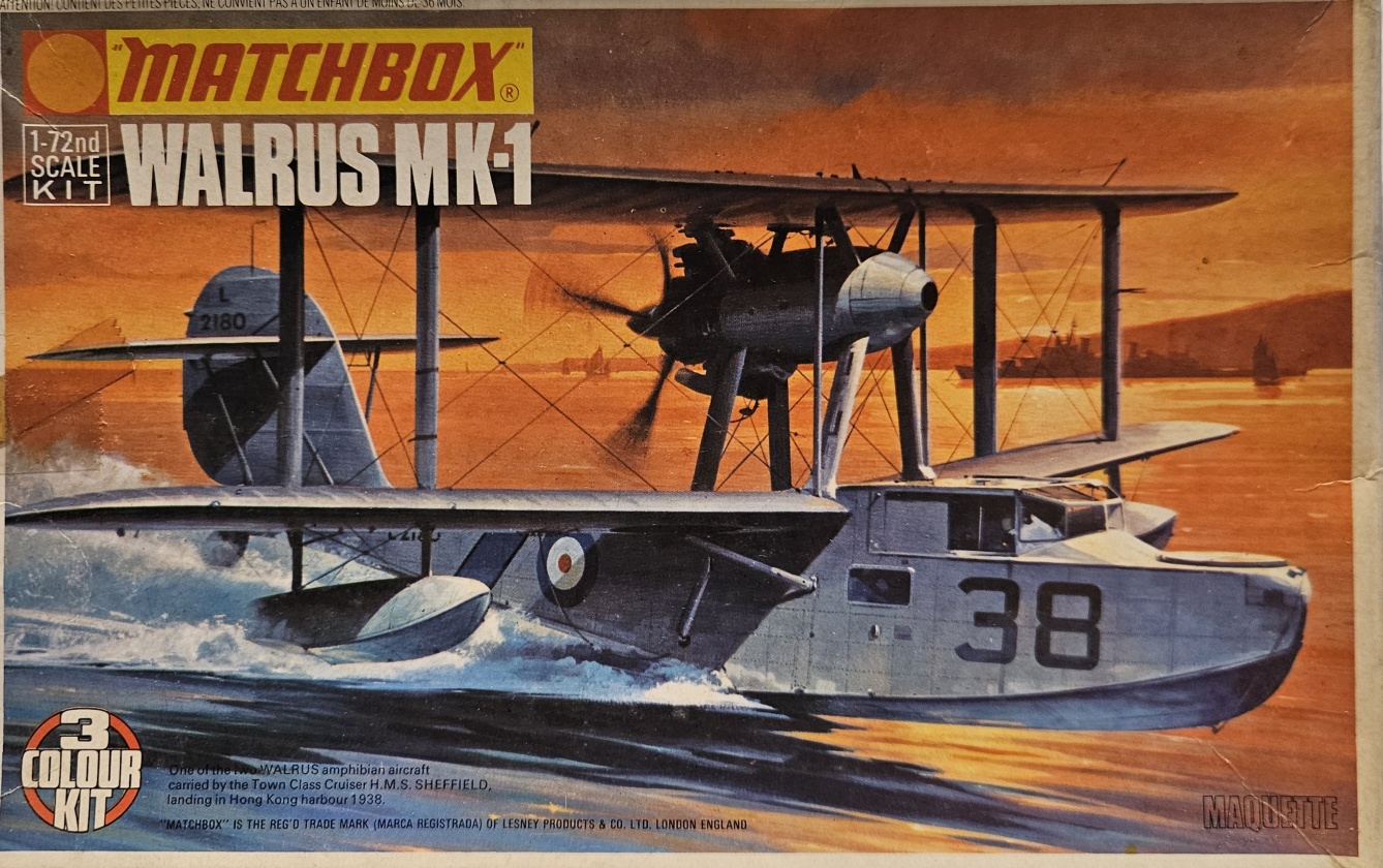 5 Matchbox PK-105 Walrus MK-1 1/72